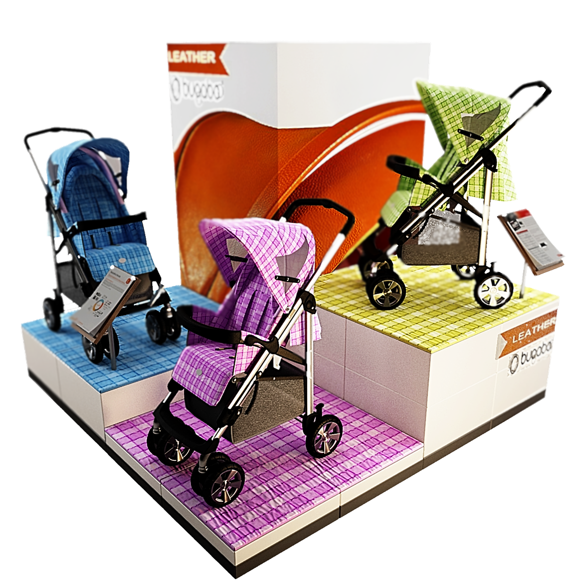 Easycubes Kinderwagen Display