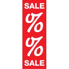 Plafondhanger „%” - „Sale”-teken