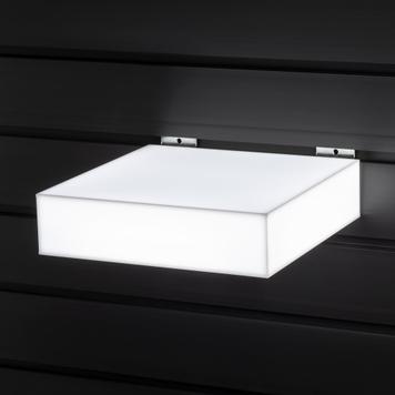 LED productpresentatie „Highlight“ voor lamellenwanden