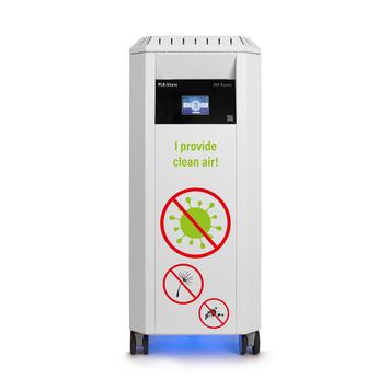 Sticker „I provide clean air!“ v.2