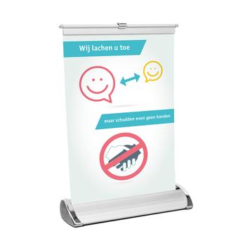 Banner Displays "Mini" Roll Up "Smile"
