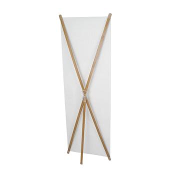 Digitaaldrukbanner voor X-banner-display „Wood”