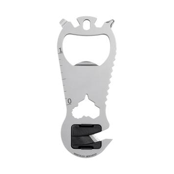 RICHARTZ Key Tool "Cut", multifunctional tool with parcel and letter opener as key ring