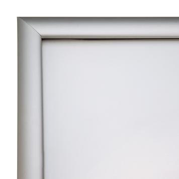 Regenwaterbestendig stoepbord „Smart", 25 mm profiel, met hoeken in verstek
