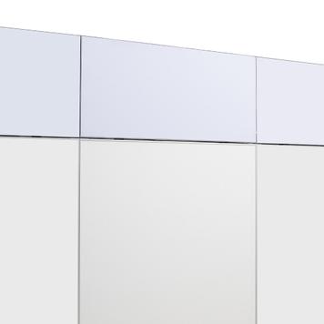FlexiSlot®-beursstand „Style“ | 3.900 x 800 mm | hoofdopstelling